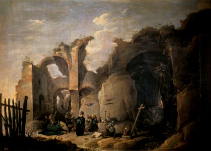 David teniers-san antonio abad-prado