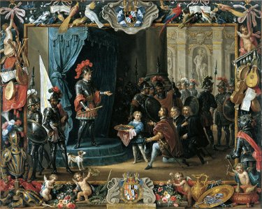 David Teniers II and Jan van Kessel I - The Submission of the Sicilian Rebels to Antonio de Moncada in 1411