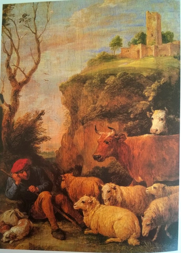 David Teniers the Younger - Le Berger Rêveur