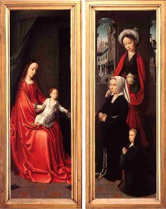 David Triptych of Jean Des Trompes rear