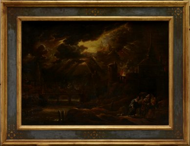 David Teniers III - The Destruction of Sodom - 1987.26 - Dallas Museum of Art