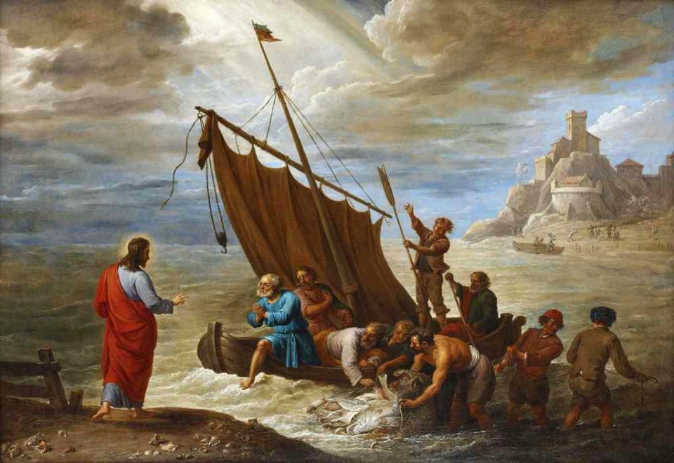David Teniers the Younger - The Miraculous Draught of Fishes d5847783g