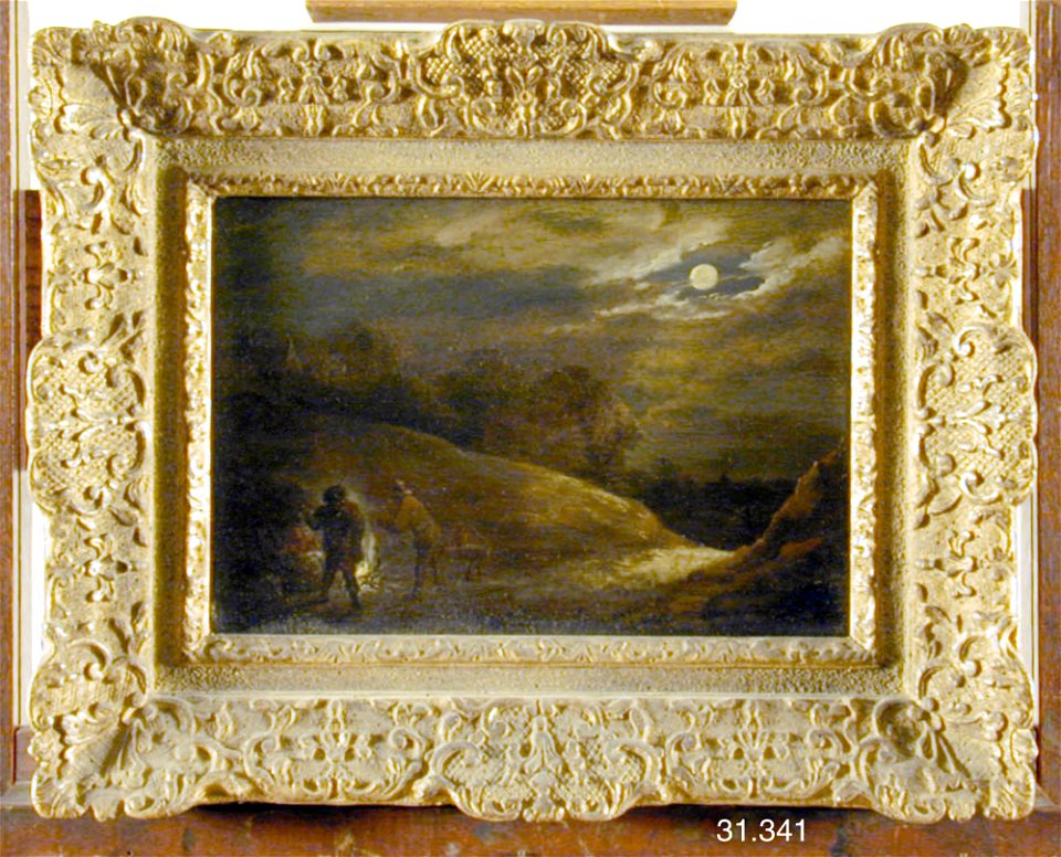 David Teniers the Younger - Moonlight Landscape - 31.341 - Detroit Institute of Arts