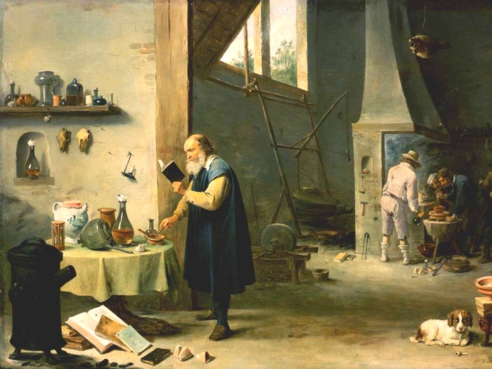 David Teniers the Younger - The Alchemist