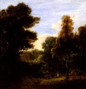 David Wilkie (1785-1841) - A Woody Landscape - N00330 - Tate