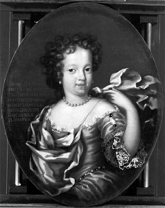David von Krafft - Maria Elisabet, 1678-1755, prinsessa av Holstein-Gottorp - NMGrh 1344 - Nationalmuseum