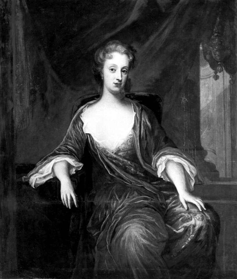 David von Krafft - Unknown woman, possibly Hedvig Sofia of Sweden - NMGrh 1681 - Nationalmuseum