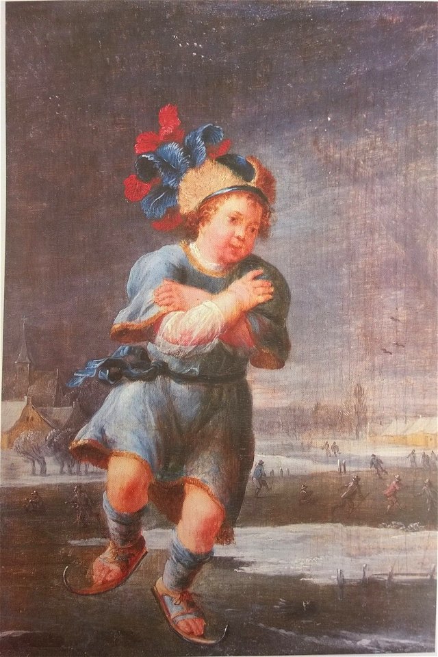 David Teniers the Younger - The Ice Skater