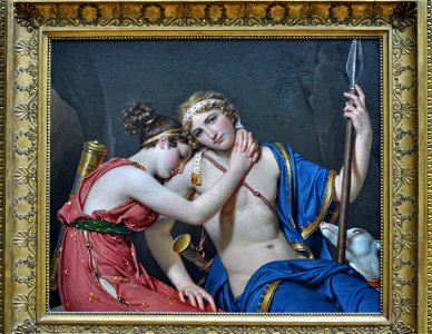David, Farewell of Telemachus and Eucharis
