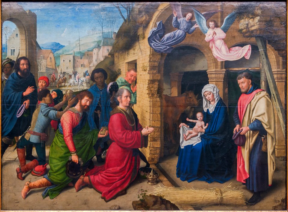 Anbetung der Könige Gerard David Alte Pinakothek Munich