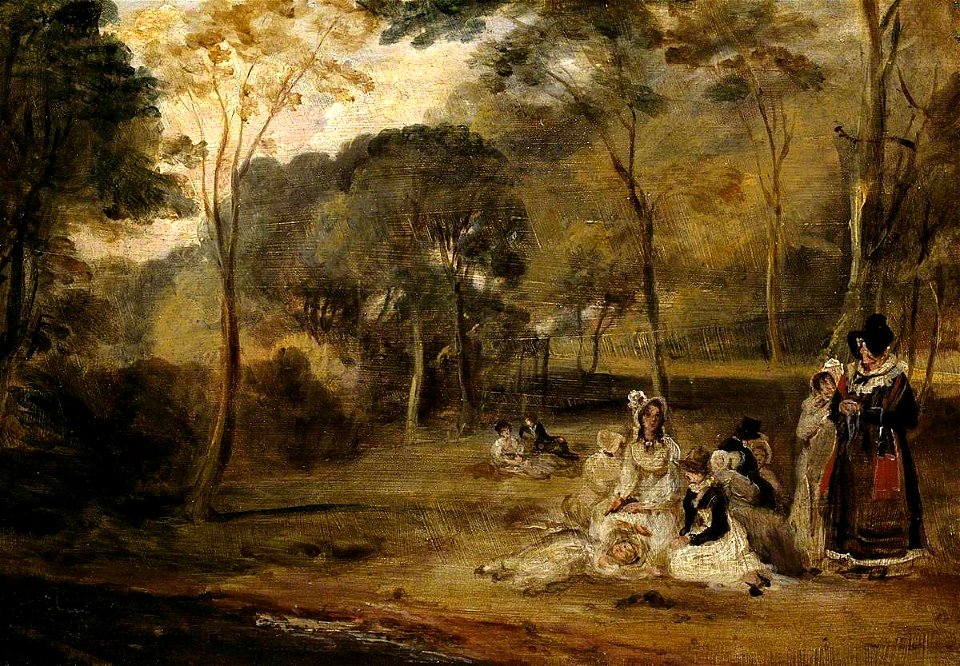 David Wilkie (1785-1841) - A Picnic - N02131 - National Gallery