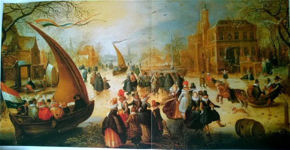 David Vinckboons - Winter Landscape