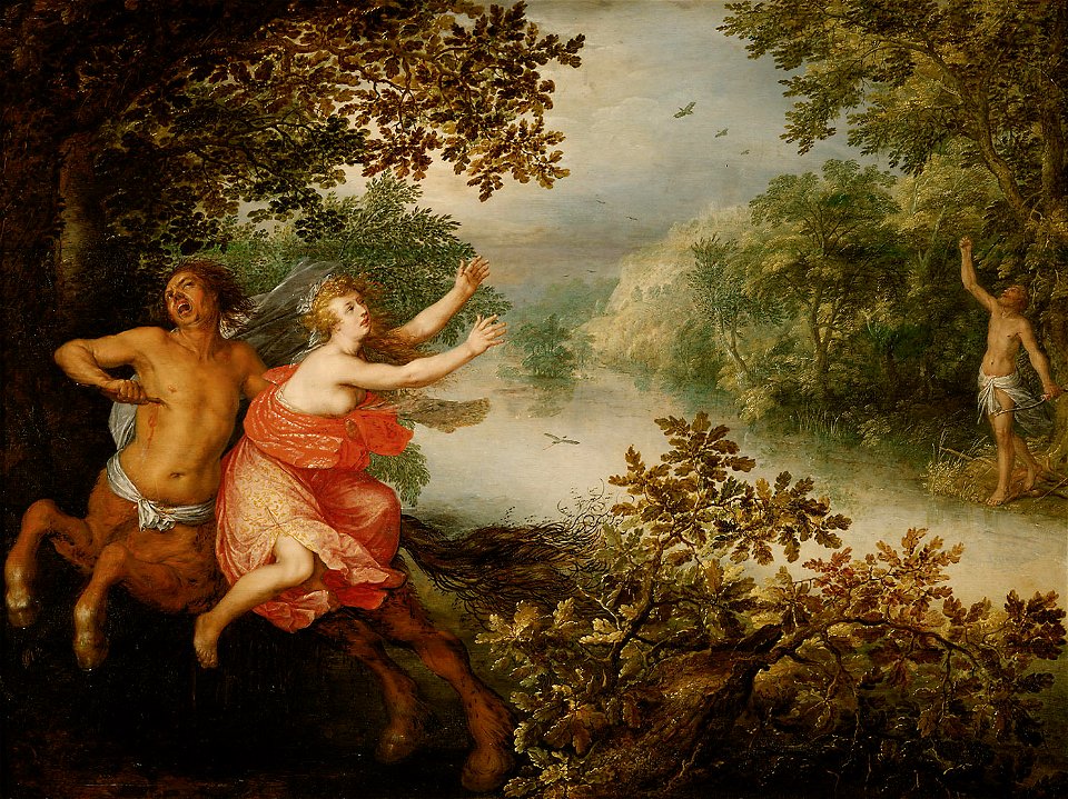 David Vinckboons - Herkules, Dejanira und der Kentaur Nessus - GG 9101 - Kunsthistorisches Museum