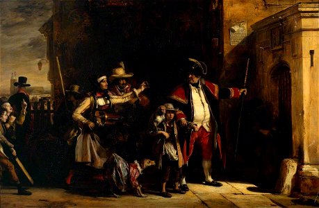 David Wilkie (1785-1841) - The Parish Beadle - N00241 - National Gallery