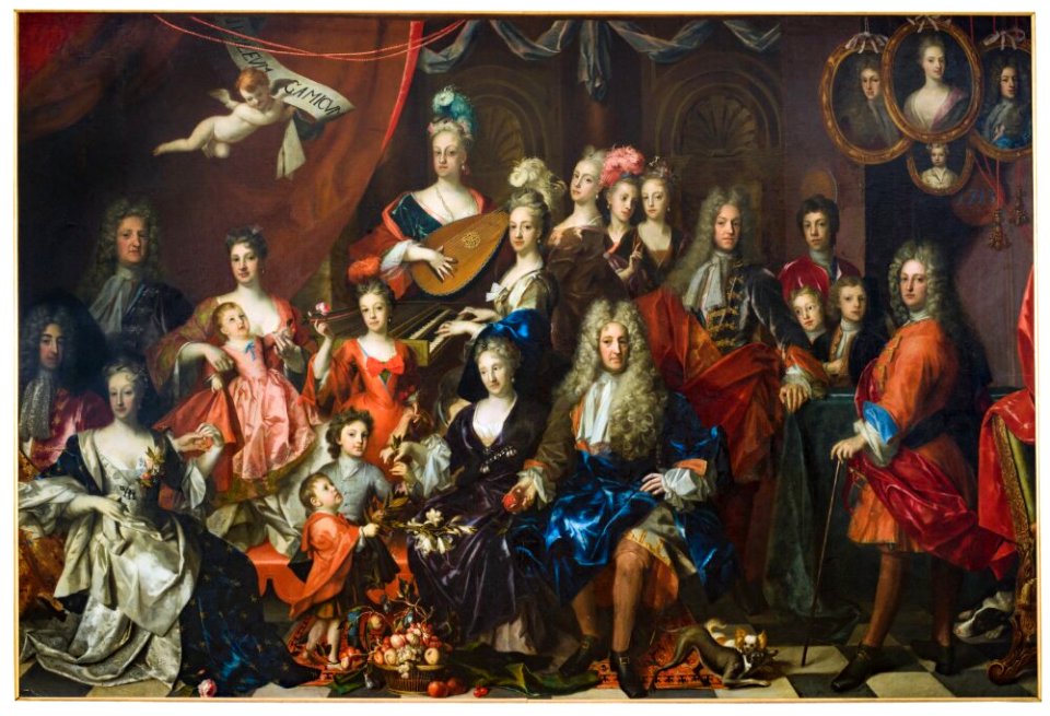 David von Krafft - Hildebrandska guldbröllopstavlan - NMNn 1 - Nationalmuseum