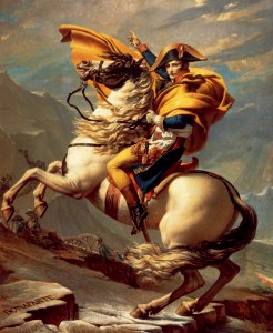 David - Napoleon crossing the Alps - Malmaison2