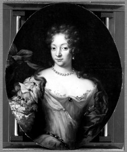 David von Krafft - Lovisa, 1667-1722, prinsessa av Mecklenburg-Güstrow drottning av Danmark - NMGrh 877 - Nationalmuseum. Free illustration for personal and commercial use.