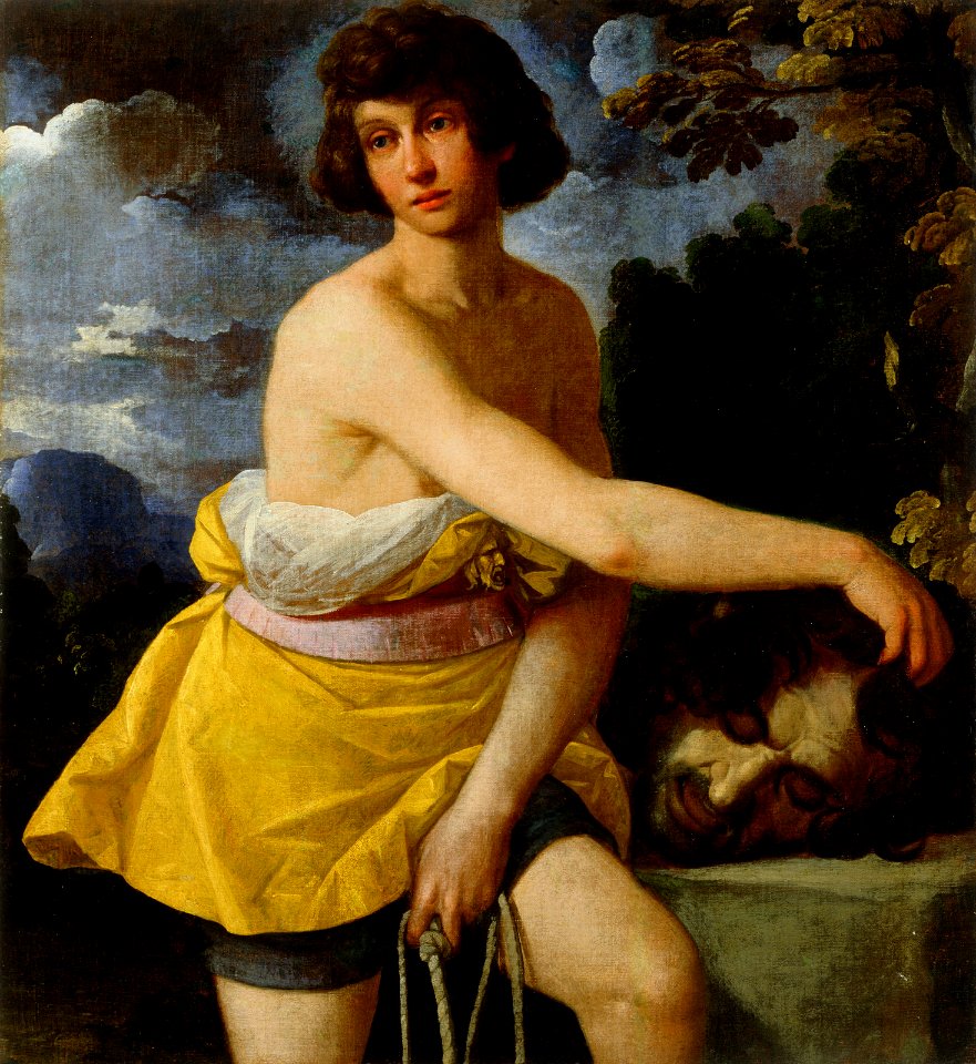 David z Goljatovo glavo