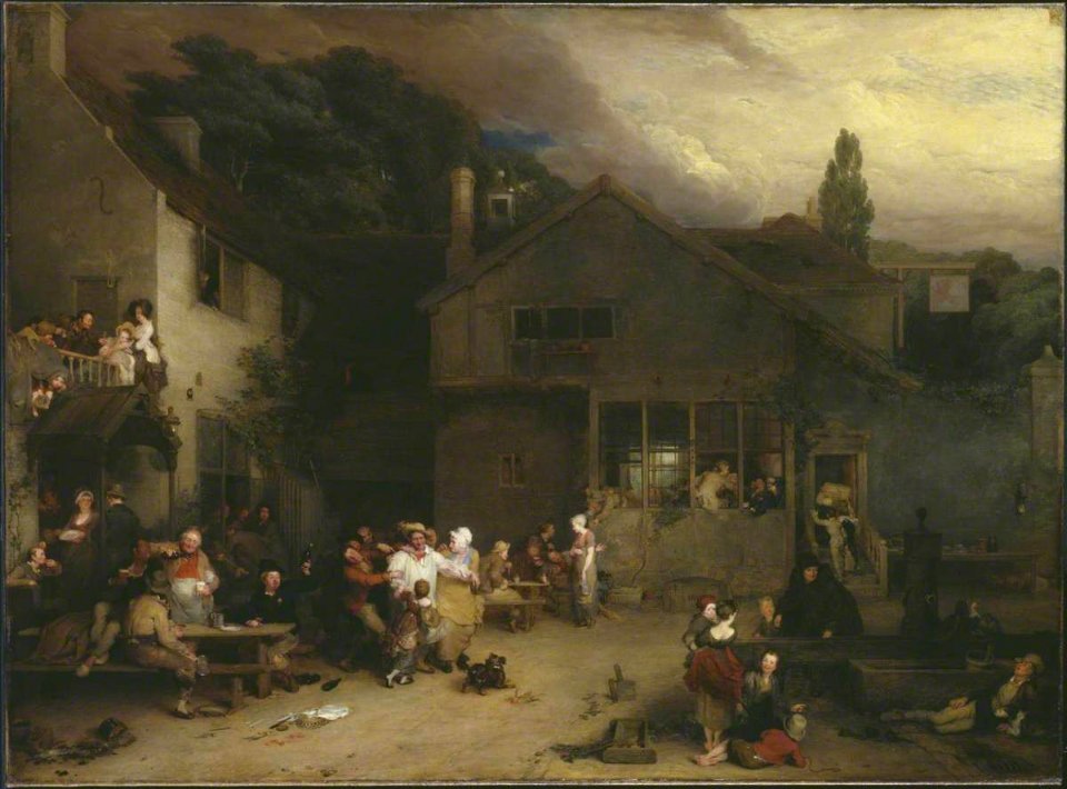 David Wilkie (1785-1841) - The Village Holiday - N00122 - National Gallery