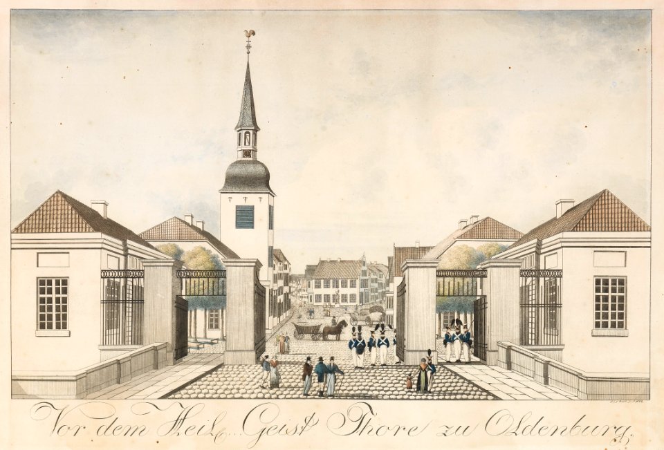 David Vor dem Heilig Geist Thore zu Oldenburg