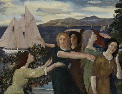 Arthur Bowen Davies - Across the Harbor - 31.309 - Indianapolis Museum of Art