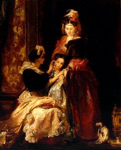 David Wilkie (1785-1841) - The First Ear-Ring - N00328 - National Gallery