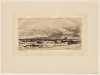 David Young Cameron (British, 1865-1945) - Arran - 1998.216 - Cleveland Museum of Art
