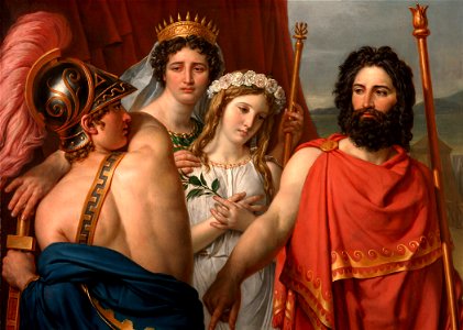Jacques-Louis David - The Anger of Achilles - Google Art Project