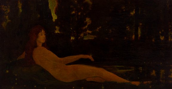 Arthur B. Davies - Semele or Fireflies - 1933.1199 - Art Institute of Chicago
