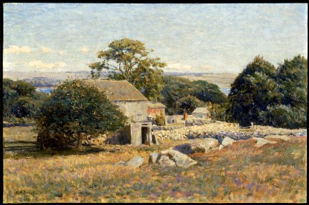 Charles Harold Davis - Morning Sunlight - 11.1278 - Museum of Fine Arts