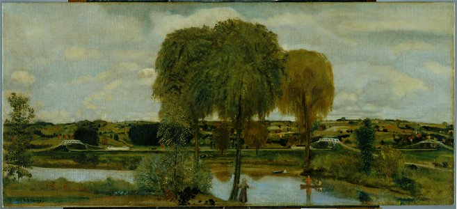 Arthur B. Davies - Along the Erie Canal - Google Art Project