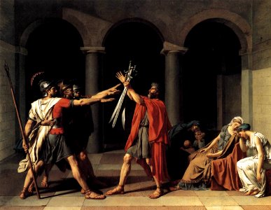 David-Oath of the Horatii-1784