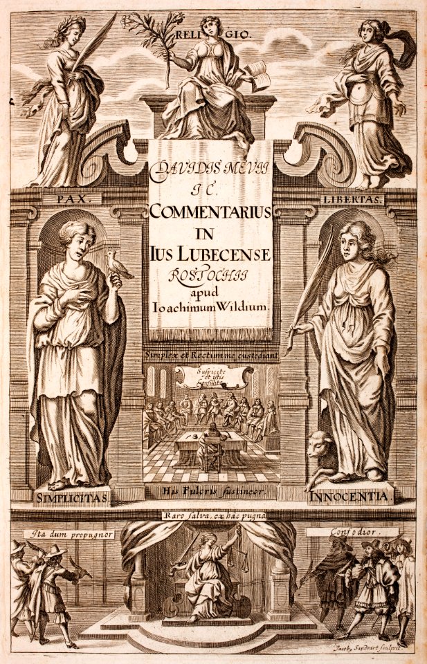David-Mevius-Commentarii-in-jus-Lubecense MG 1174
