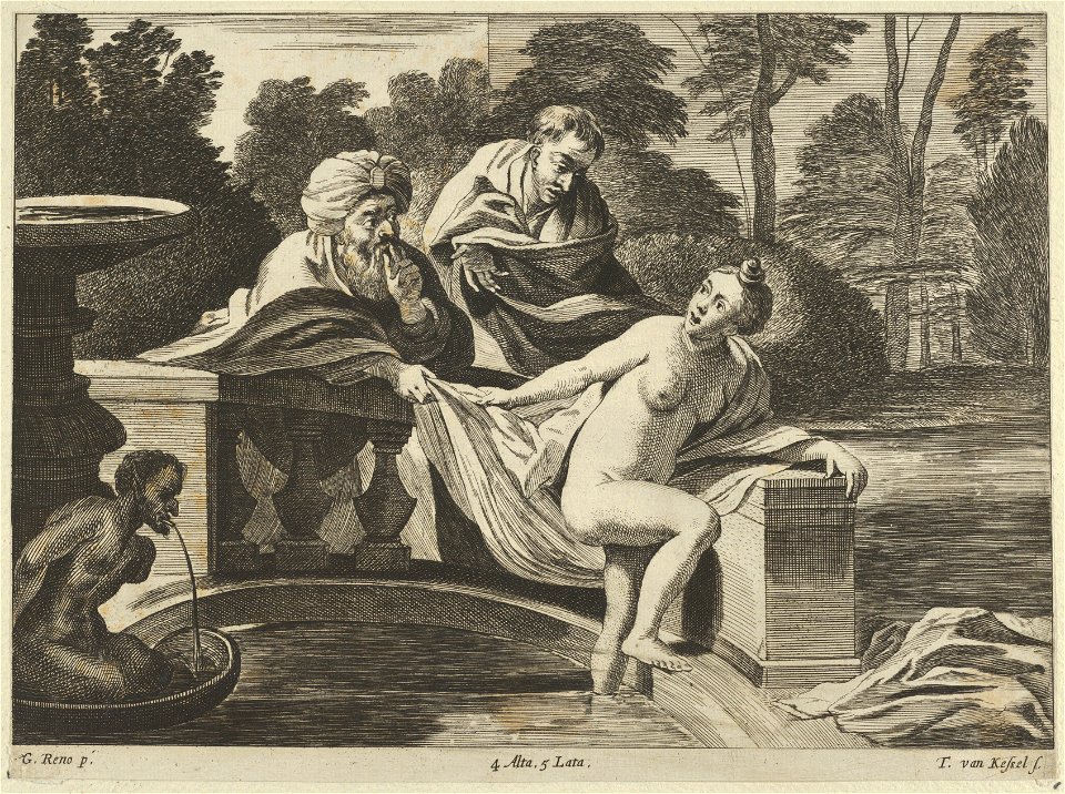 Davidis Teniers after Guido Reni - Susanna and the Elders DP841467