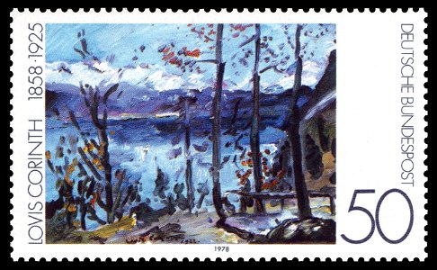 DBP 1978 986 Lovis Corinth - Ostern am Walchensee