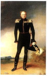 Alexander I of Russia by G.Dawe (1825, Russian museum)