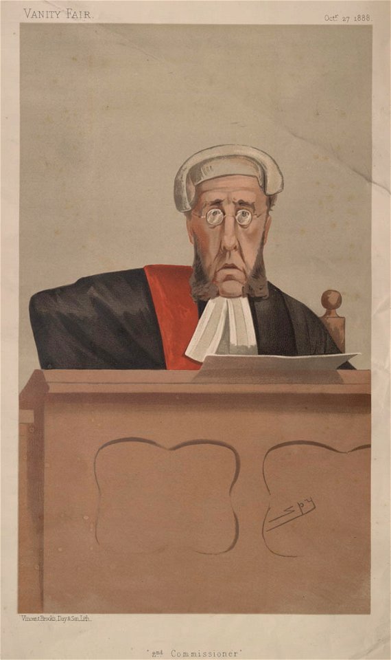 John Charles FS Day, Vanity Fair, 1888-10-27