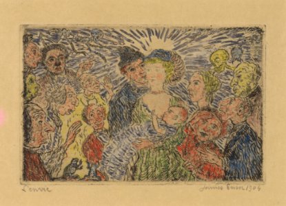 De afgunst, James Ensor, Mu.ZEE Oostende, SM001464a