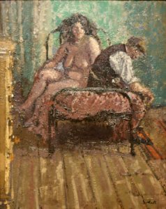Dawn Camden Town Walter Sickert. Free illustration for personal and commercial use.