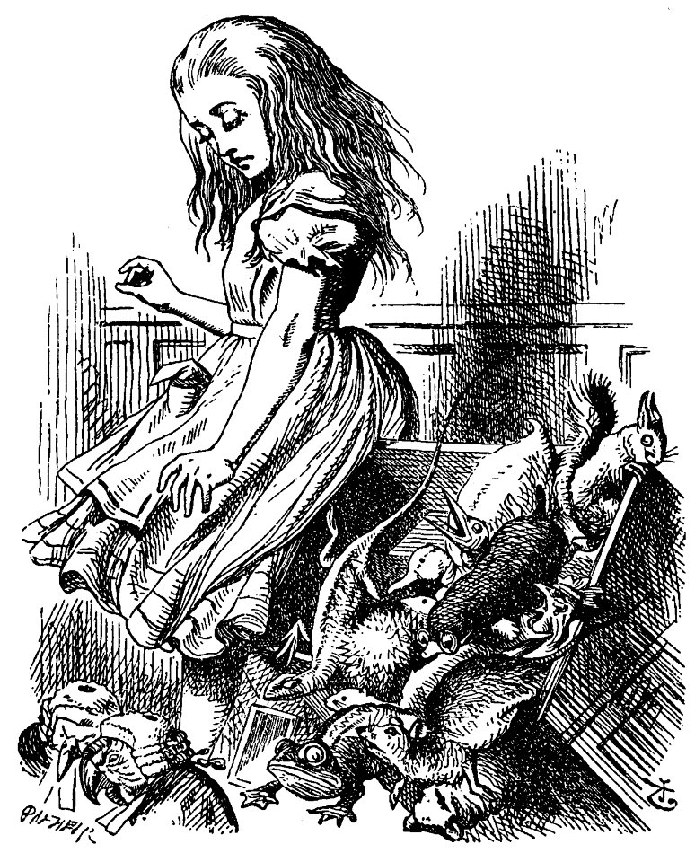 De Alice's Abenteuer im Wunderland Carroll pic 40