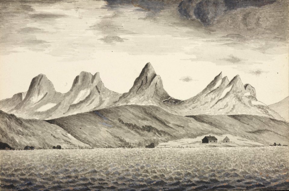 De 7 Søstre (Alstahoug) Nordland - no-nb digimanus 60246 (cropped)