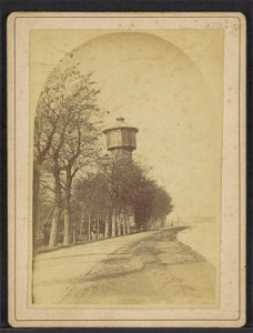 De Amstel en de Amsteldijk ter hoogte van 153 (voorheen tussen de nummers 105 en 107), Afb ANWZ00452000001