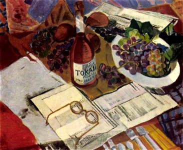Ddekovits Still Life with Tokaji 1929