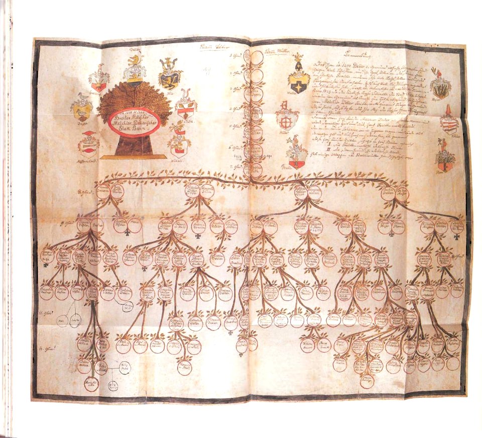 De 1500-1826 Breiten Melischer Melchior Deblerischer Stamm Baum