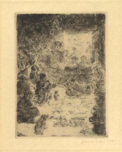 De aanbidding der herders, James Ensor, Mu.ZEE Oostende, SM001660