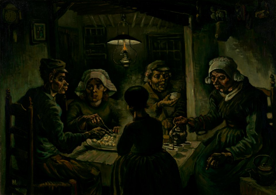 De aardappeleters - s0005V1962 - Van Gogh Museum