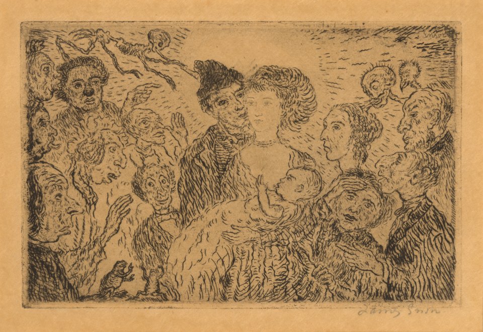De afgunst, James Ensor, Mu.ZEE Oostende, SM001464b