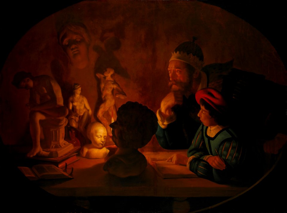 De tekenles Rijksmuseum SK-A-1331