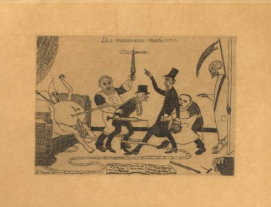 De slechte geneesheren, James Ensor, Mu.ZEE Oostende, SM001438