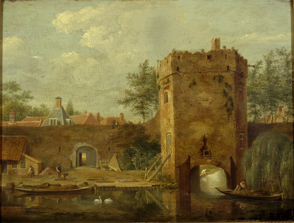 De Sint Servaastoren te Utrecht Centraal Museum 2503